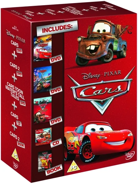 Cars 1, 2 and Cars Toon: Mater's Tall Tales Gift Set (Includes Book and CD) Bild 1
