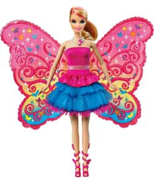 Barbie - A Fairy Secret - 2-in-1 Dress and Wings Doll Bild 1