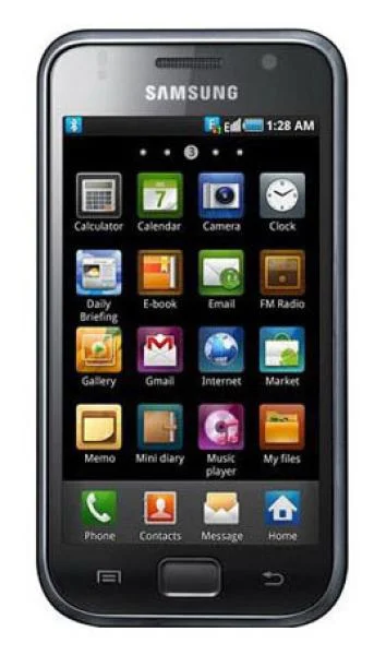 Samsung I9000 Galaxy Sim Free Unlocked Mobile Phone - Black Bild 1