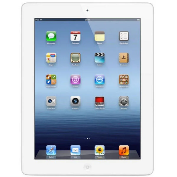 Apple New iPad 3rd Generation - 32GB Wi-Fi & 4G Tablet in White (MD370B/A) Bild 1