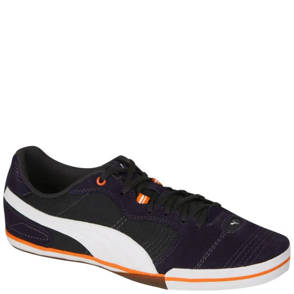 Puma Men's Esito Vulc Sala Trainers - Navy/White - 7 - Navy/White/Orange Bild 1