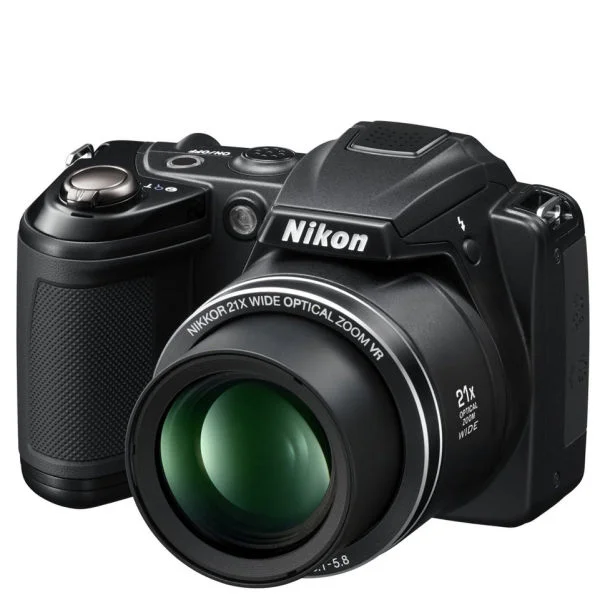Nikon Coolpix L120 Digital Camera - Black (14MP, 21x Optical Zoom) 3 Inch LCD Refurbished Bild 1