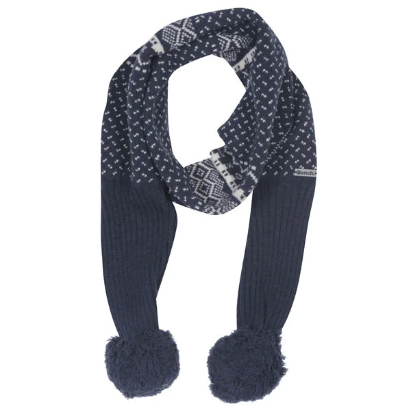 Bench Women's Fresco fairisle scarf - Eine Größe - Total Eclipse Bild 1