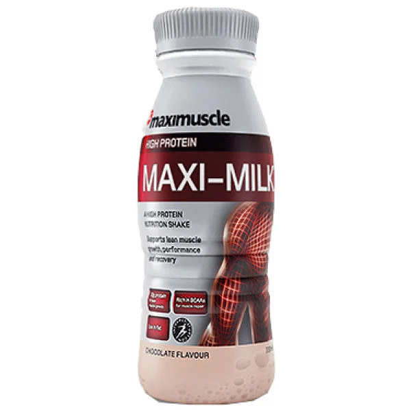 Maximuscle Maxi-Milk RTD (330ml) - 330ml - Flasche - Schokolade Bild 1