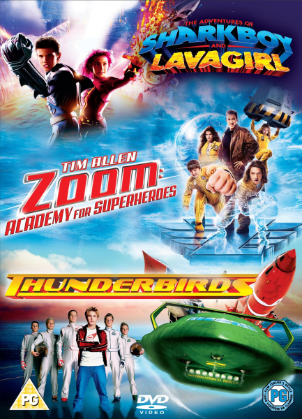Zoom/Thunderbirds/The Adventures Of Shark Boy And Lava Girl Bild 1