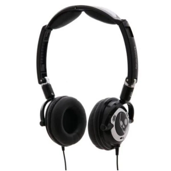 Skullcandy 2010 Lowrider Headphones - Black/Chrome Bild 1