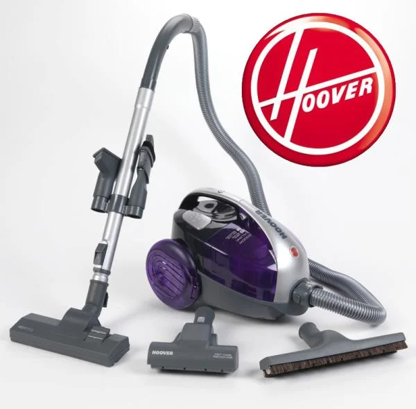 Hoover 2000W Freespace Bagless Cylinder Vacuum Cleaner - Purple Bild 1