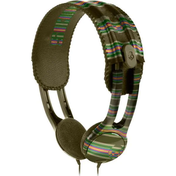 SkullCandy Icon Soft Brown Stripe Headphones Bild 1