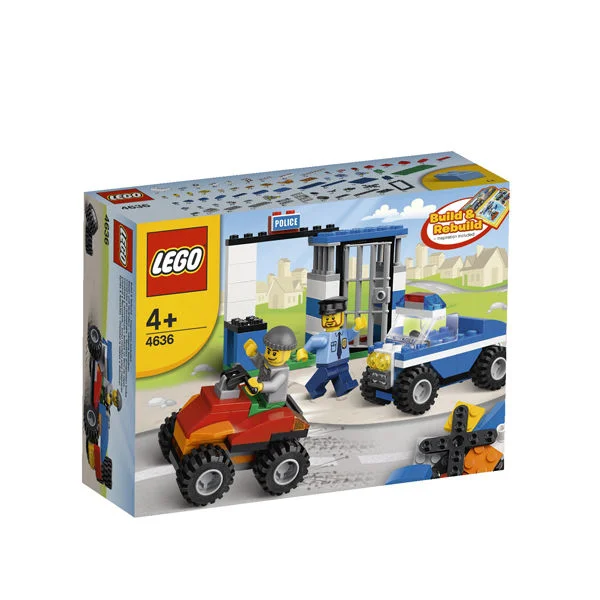 LEGO Build and Rebuild: Police Building Set (4636) Bild 1