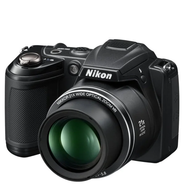 Nikon Coolpix L310 Compact Digital Camera - Black (14.1MP, 21x Optical Zoom) 3 Inch LCD Refurbished Bild 1