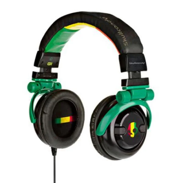 Skullcandy 2010 GI Headphones - Rasta Bild 1