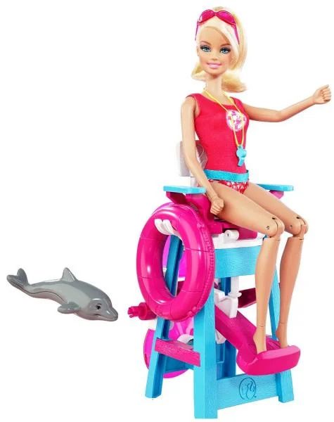 Barbie I Can Be Lifeguard Doll Bild 1