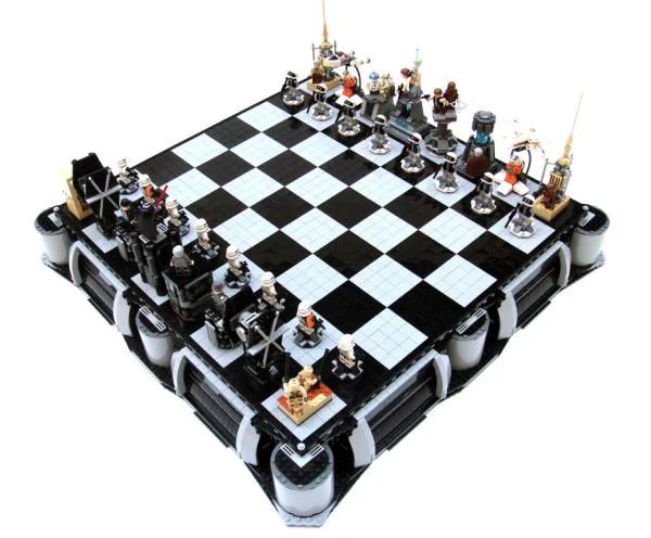 Star Wars 3D Chess Set Bild 1