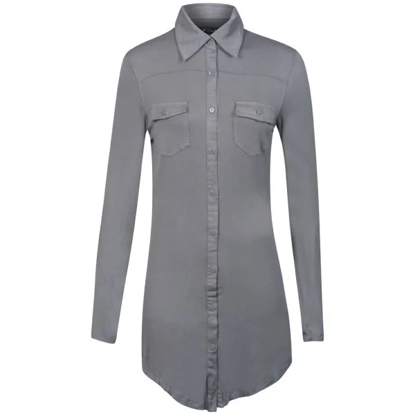 Brave Soul Women's Abbe Dress - Iron Grey - S - Grau Bild 1