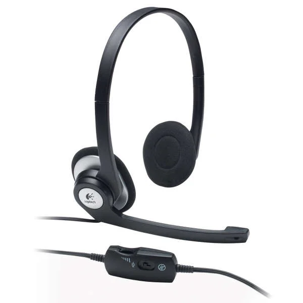 Logitech ClearChat Stereo Headset and Mic (981-000025) Bild 1