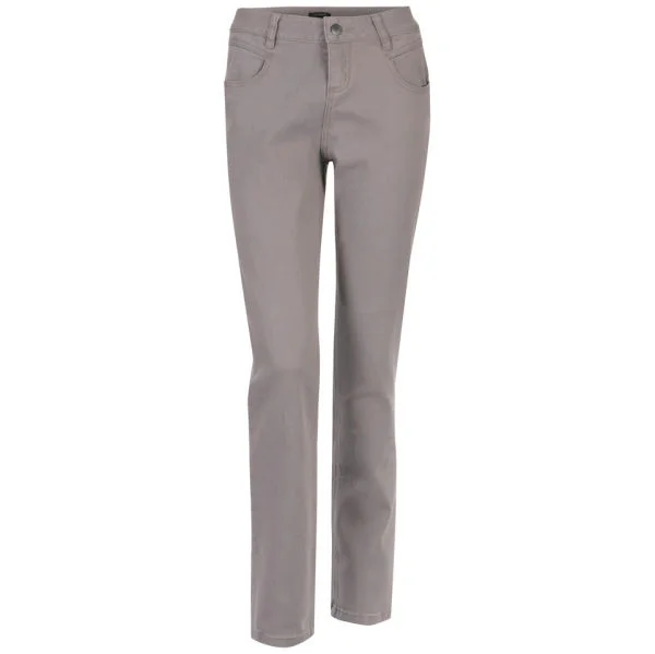 Full Circle Women's Dutchie Slim Leg Jeans - Smoke - 26R - Grau Bild 1
