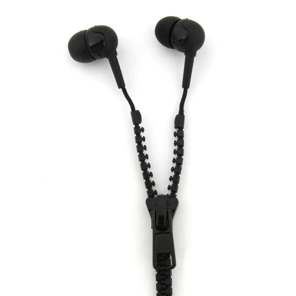 Zip Earphones - Black Bild 1