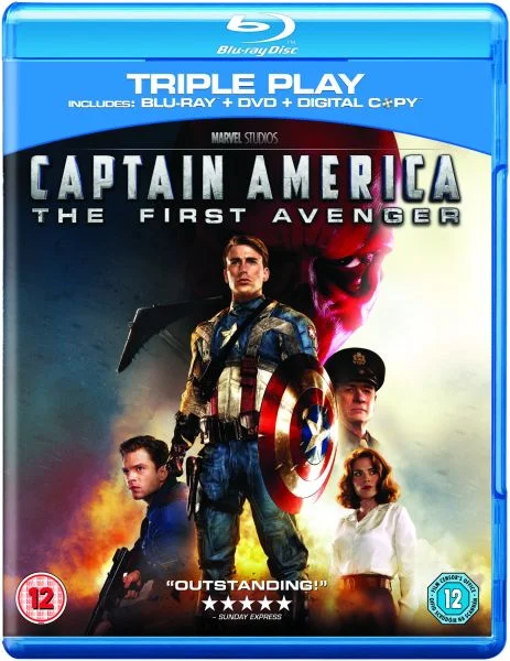 Captain America: The First Avenger - Triple Play (Blu-Ray, DVD and Digital Copy) Bild 1