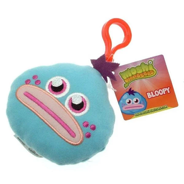 Moshi Monsters Back Pack Buddies Keyring - Bloopy Bild 1