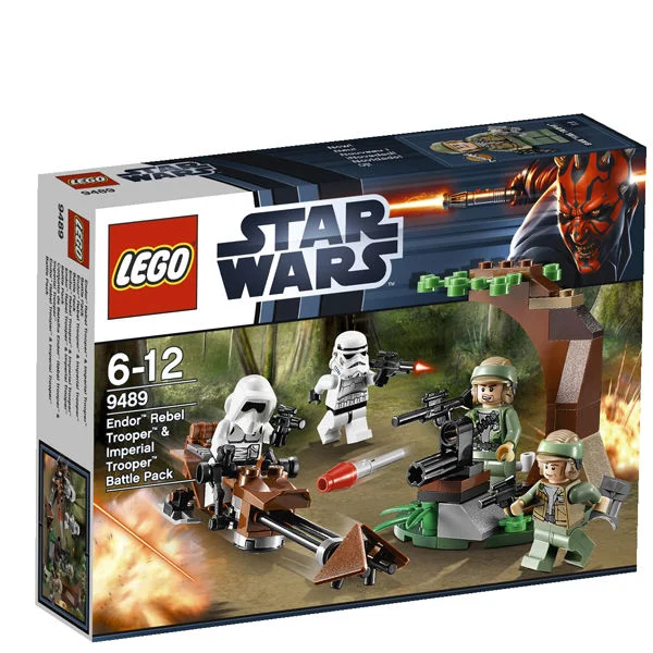 LEGO Star Wars: Endor Rebel Trooper & Imperial Trooper Battle Pack (9489) Bild 1