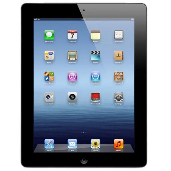 Apple New iPad 3rd Generation - 32GB Wi-Fi & 4G Tablet in Black (MD367B/A) Bild 1