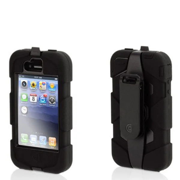 Griffin Survivor Extreme Conditions Case for iPhone 4/4S - Black (GB01902) Bild 1