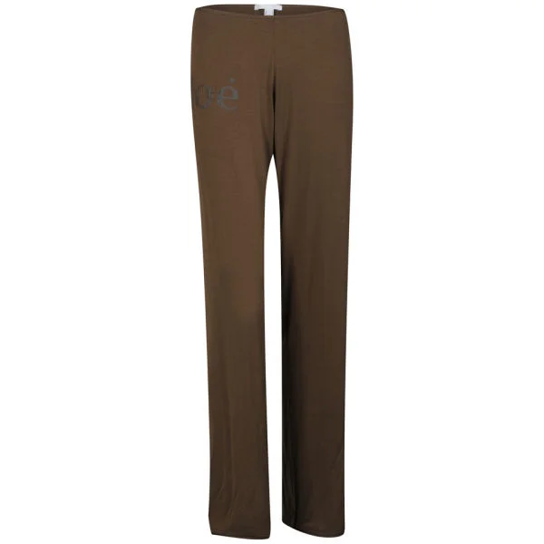 Chloe Women's Loungewear Trousers - Brown - 10 - Braun Bild 1