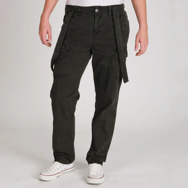 Bench Women's Fistral Cargo Trousers - Black - 26R - Schwarz Bild 1