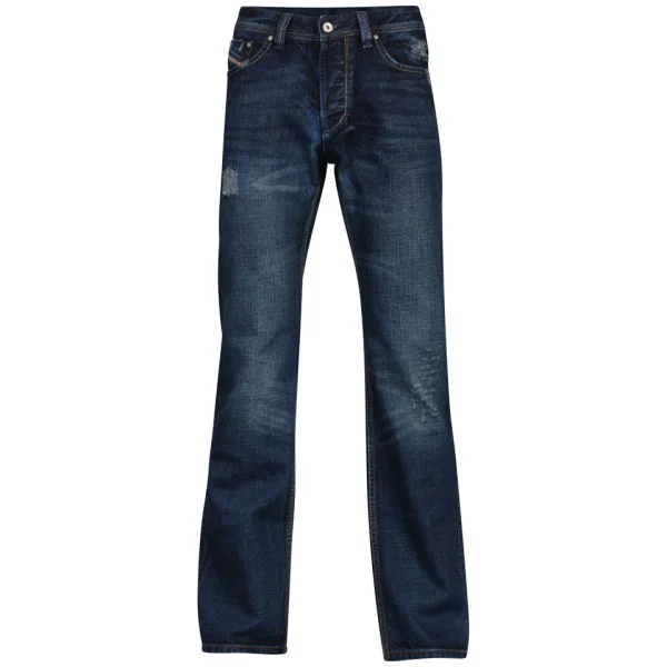 Diesel Men's Larkee Jeans - Blue Dark Wash - 32L - Blau Bild 1
