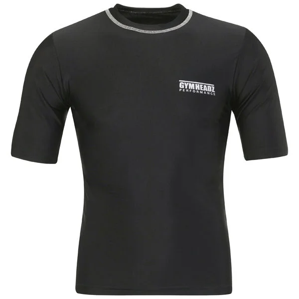 Gymheadz Men's Performance Skin Range T-Shirt Black - S - Schwarz Bild 1
