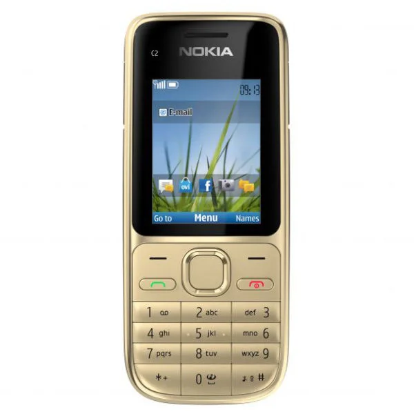 Nokia C2-01 Mobile Phone (Silver) Bild 1