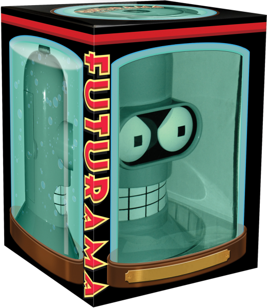 Futurama Bender Head - Seasons 1-4 and Films Bild 1