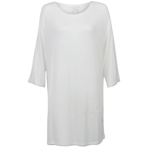 Chloe Women's Oversized T-Shirt - White - 10 - Weiß Bild 1