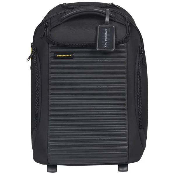 Mandarina Duck Tank Wheeled Business Backpack - Black Bild 1