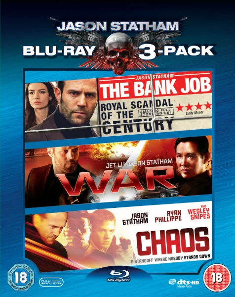 Jason Statham Box Set (The Bank Job / War / Chaos) Bild 1