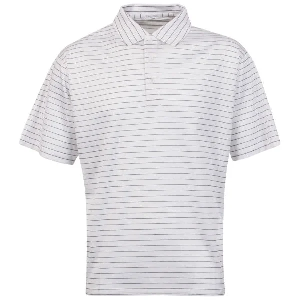 Calvin Klein Men's 3 Button Golf Polo - White - M Bild 1