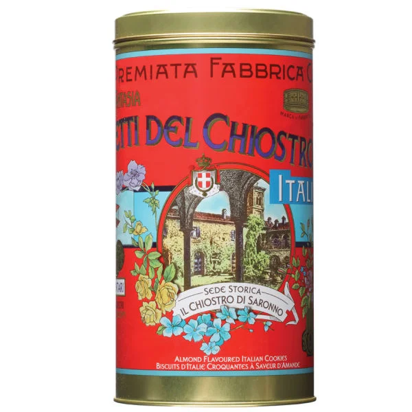 Crunchy Amaretti in Round Decorative tin Bild 1