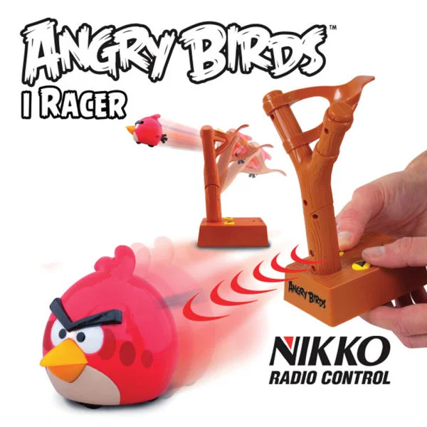Nikko: Angry Birds Infrarot Control iRacer - Rot Bild 1