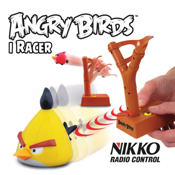 Nikko: Angry Birds Infrarot Control iRacer - Gelb Bild 1