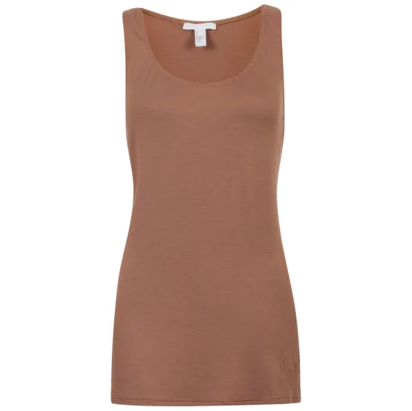Chloe Women's Stitch Detail Vest Top - Brown - 10 - Braun Bild 1