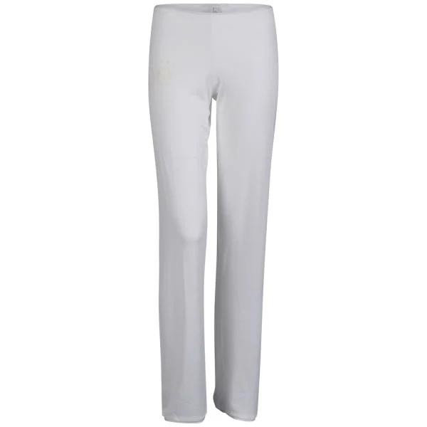 Chloe Women's Casual Stetch Trousers - White - 10 - Weiß Bild 1