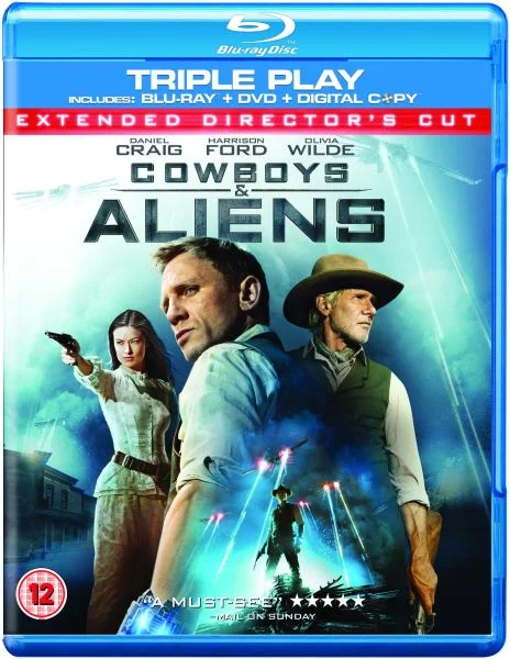 Cowboys and Aliens - Triple Play (Blu-Ray, DVD and Digital Copy) Bild 1