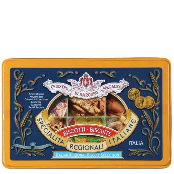 Italian Biscuit Selection in Luxury Tin Bild 1
