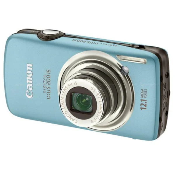 Canon XUS200 IS Blue Digital Camera Bild 1
