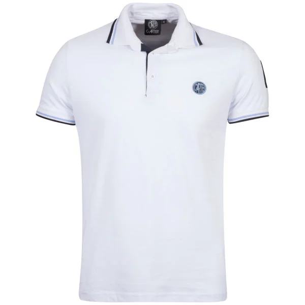 Carter Men's Duke Polo Shirt - White - S - Weiß Bild 1