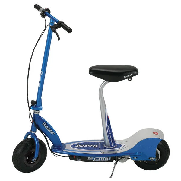 Razor E300S Seated Electric Scooter - Blue Bild 1