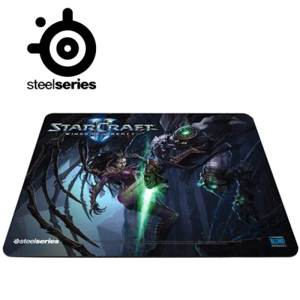 SteelSeries QcK Limited Edition StarCraft II Kerrigan vs. Zeratul Mouse Mat Bild 1