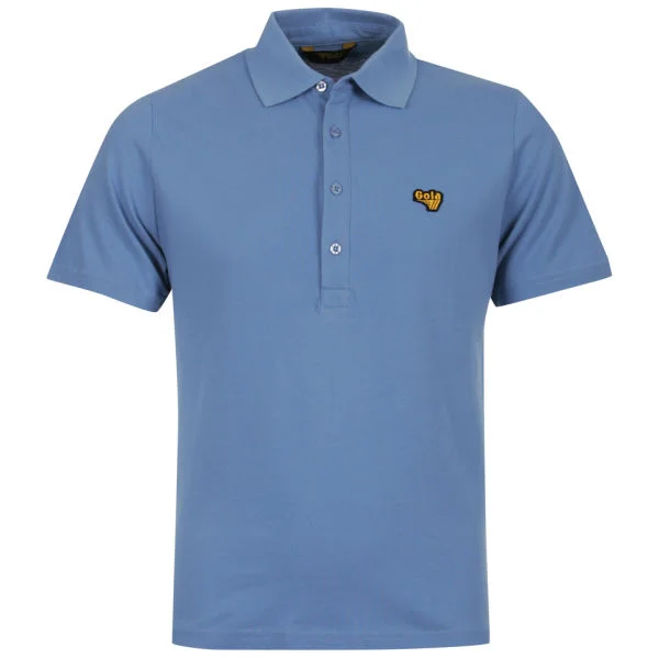 Gola Men's Green Polo Shirt - Lake Blue - XS - Blau Bild 1