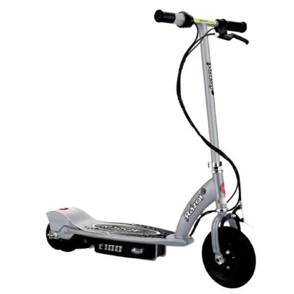 Razor E100 Electric Scooter - Silver Bild 1