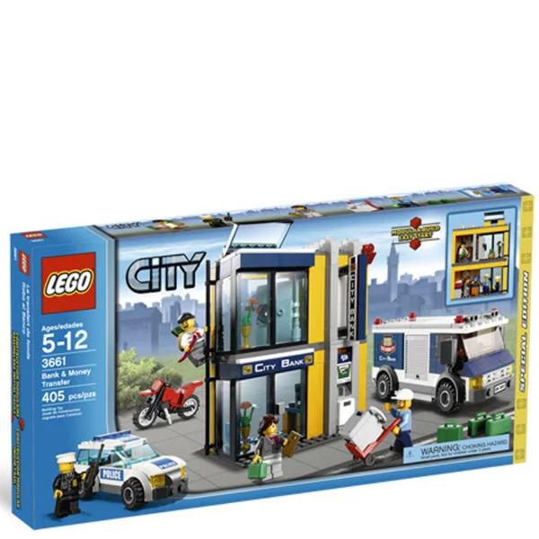 LEGO City: Bank and Money Transfer (3661) Bild 1
